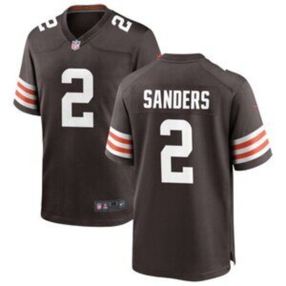 Mens Kids Youths Womens Shedeur Sanders Brown Vapor Stitched Jersey